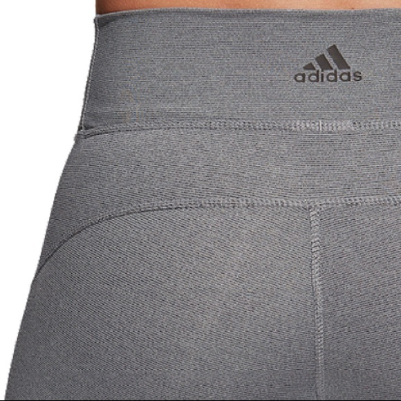 NWOT Grey Adidas Leggings - Picture 4 of 5